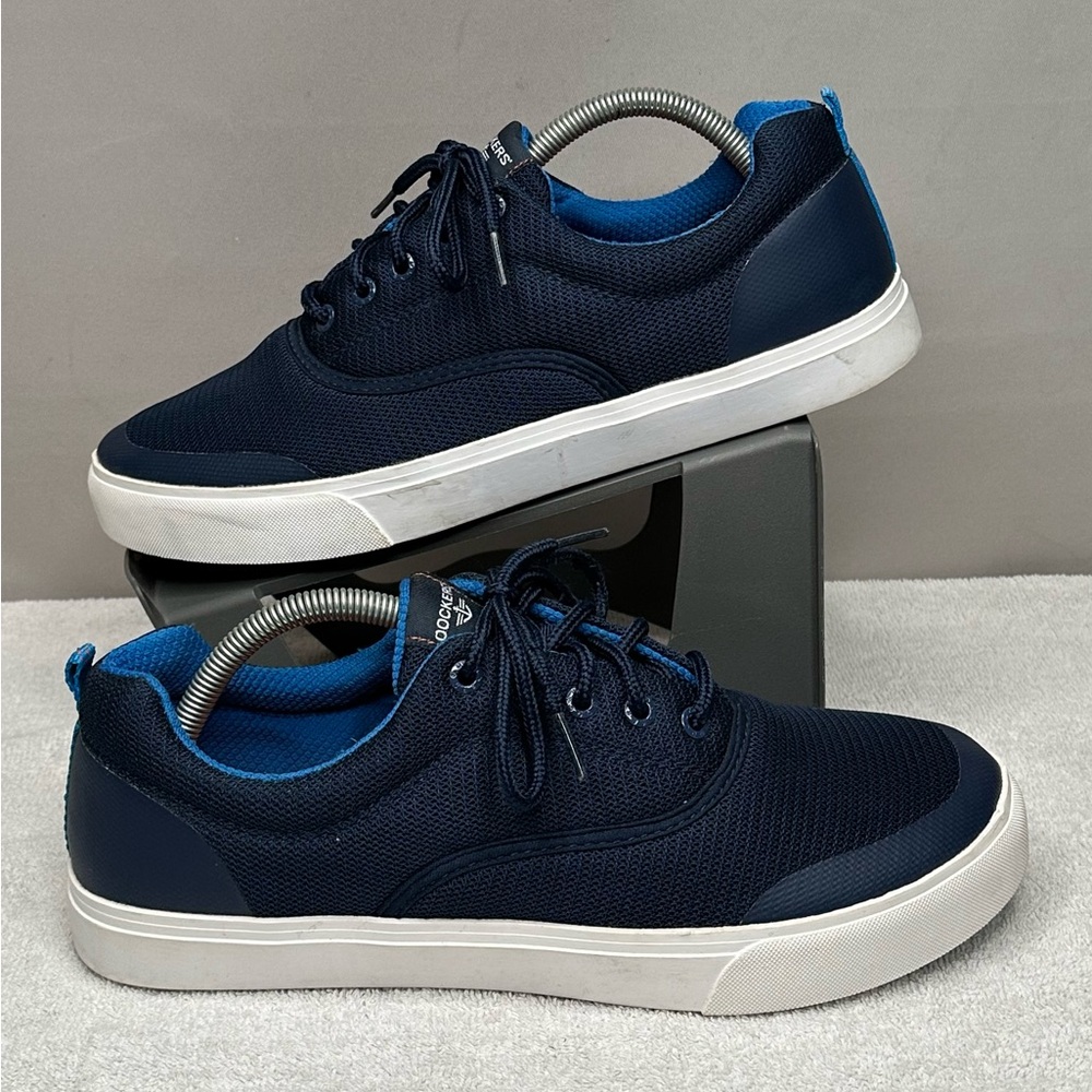 Dockers Navy Blue Men's Size 10.5M Lace Up Sneaker Shoes